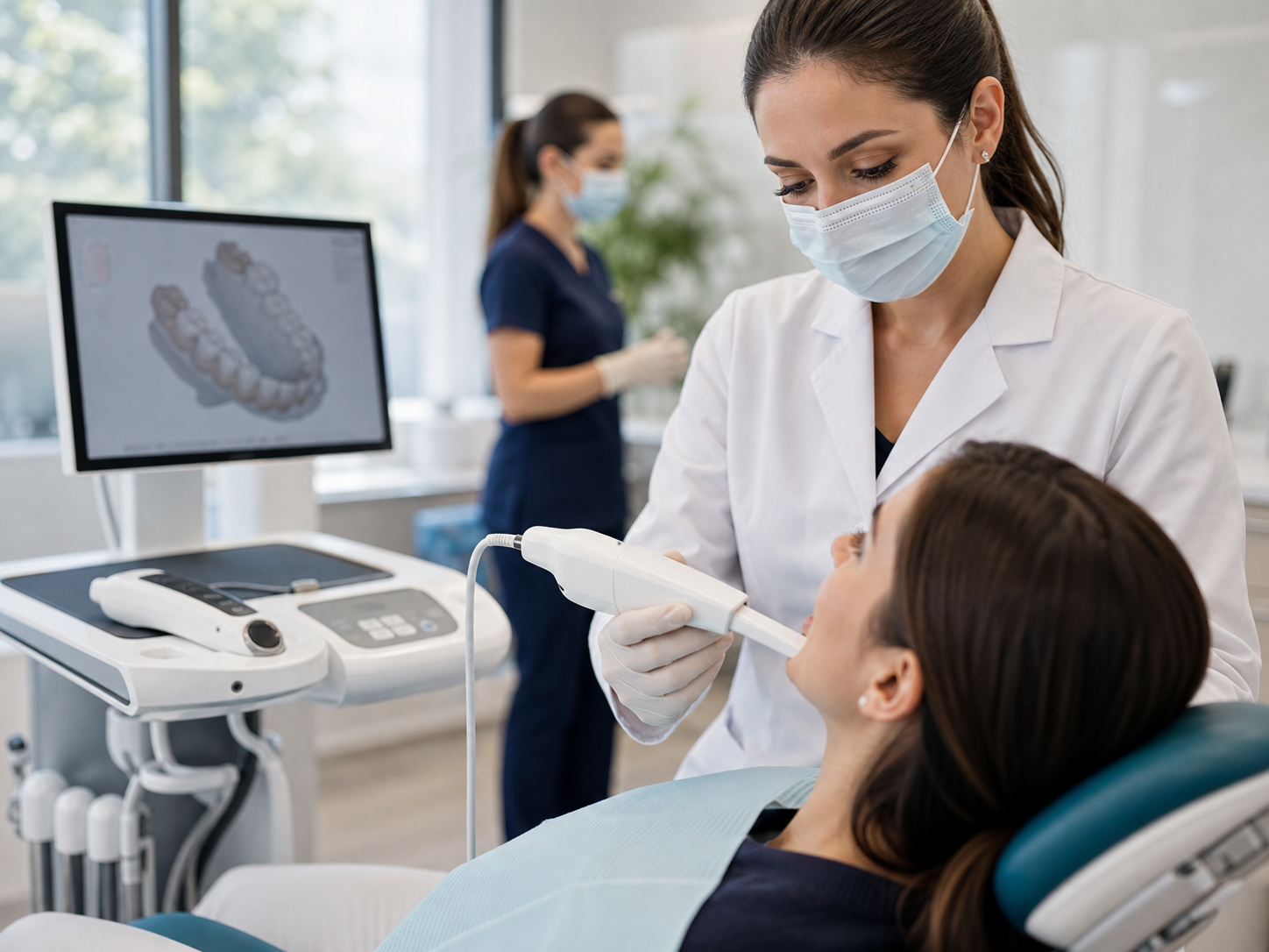 Tehnologie digitală într-o clinică stomatologică modernă